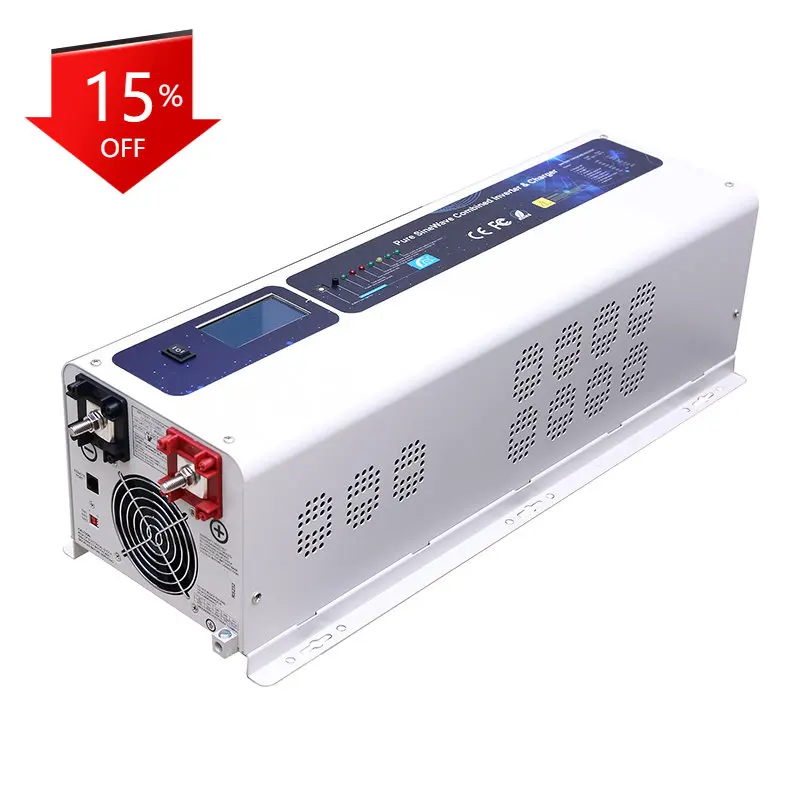 

5000W 24V/48V Pure Sine Wave Off Grid Home Use Solar Inverter DC To AC 5kw Solar Inverter