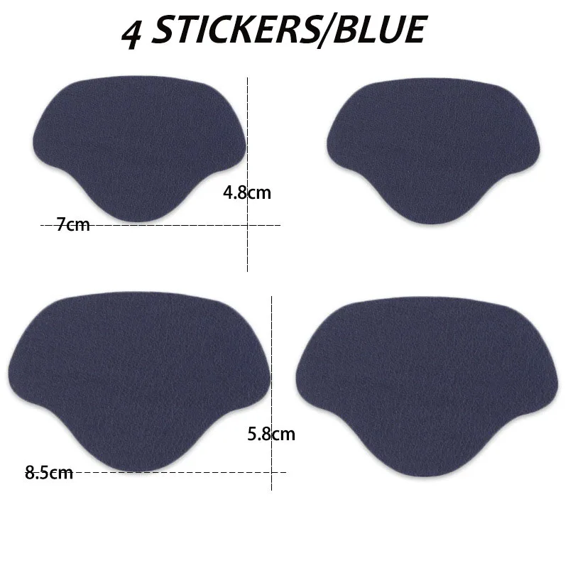 2 Pairs Sneakers Insoles Heel Repair Subsidy Viscose Shoe Hole Shoemaker Stickers for Shoes Sports Lining Sticky Heel Anti-Wear