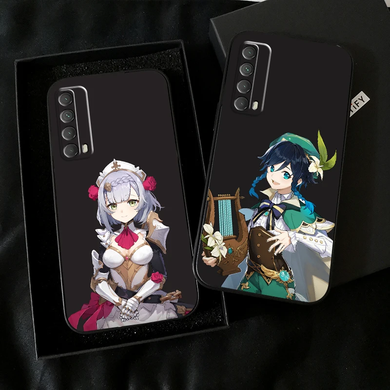 

Genshin Impact Project Game Phone Case For Huawei Honor 10 V10 10i 10 Lite 20 V20 20i 20 Lite 30S 30 Lite Pro Silicone Cover
