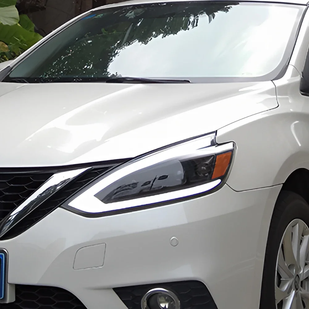 Автомобильные передние фонари для Nissan Sylphy Sentra 13th 2016-2019, обновленная сборка автомобильных фар, светодиодные 4 линзы проектора, аксессуары (art.: 3920cecf529cd) - 3920cecf529cd