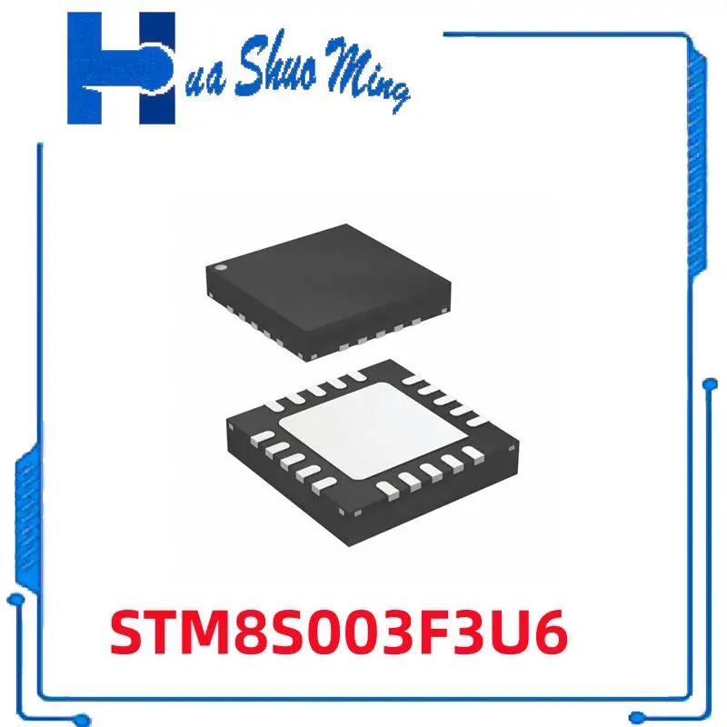 

10 шт./партия STM8S003F3U6 STM8S003F3 STM8S003F QFPN-20