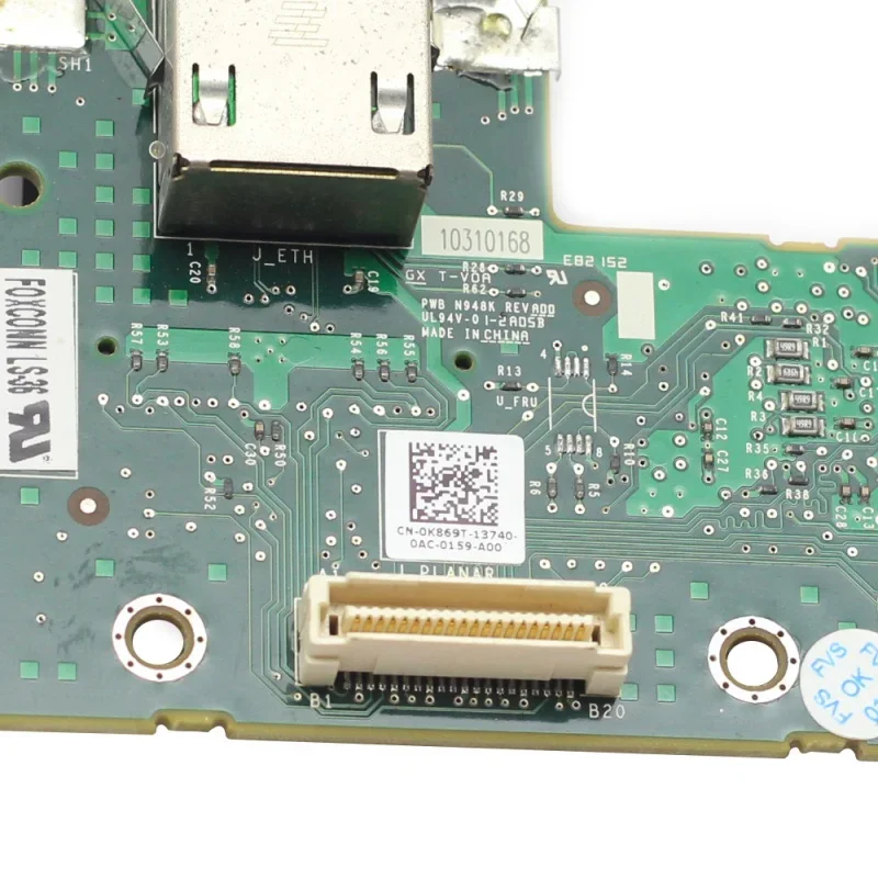 Для DELL R610/R710/R910 DRAC6 карта дистанционного управления 0K869T содержит флэш-памяти 8 ГБ