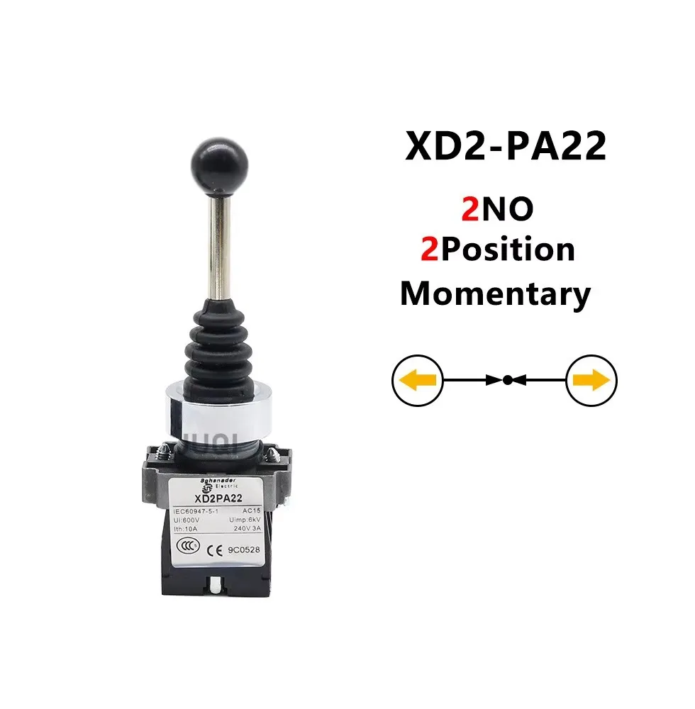 4NO 4-позиционный перекидной переключатель XD2PA14 XD2PA24 контроллеры джойстика/2NO 2-позиционный клавишный переключатель XD2PA12 XD2PA22