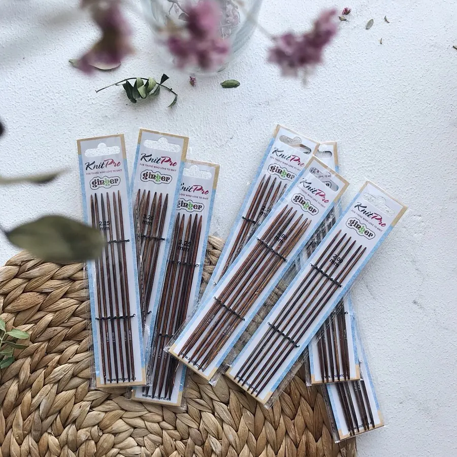 

Knitpro Ginger 20 cm Double Pointed Knitting Needle