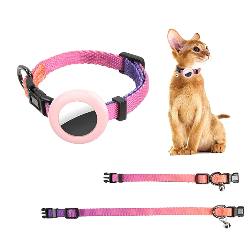 Ошейник Airtag С Радужным Градиентом Для Домашних Животных — Локатор Слежения За