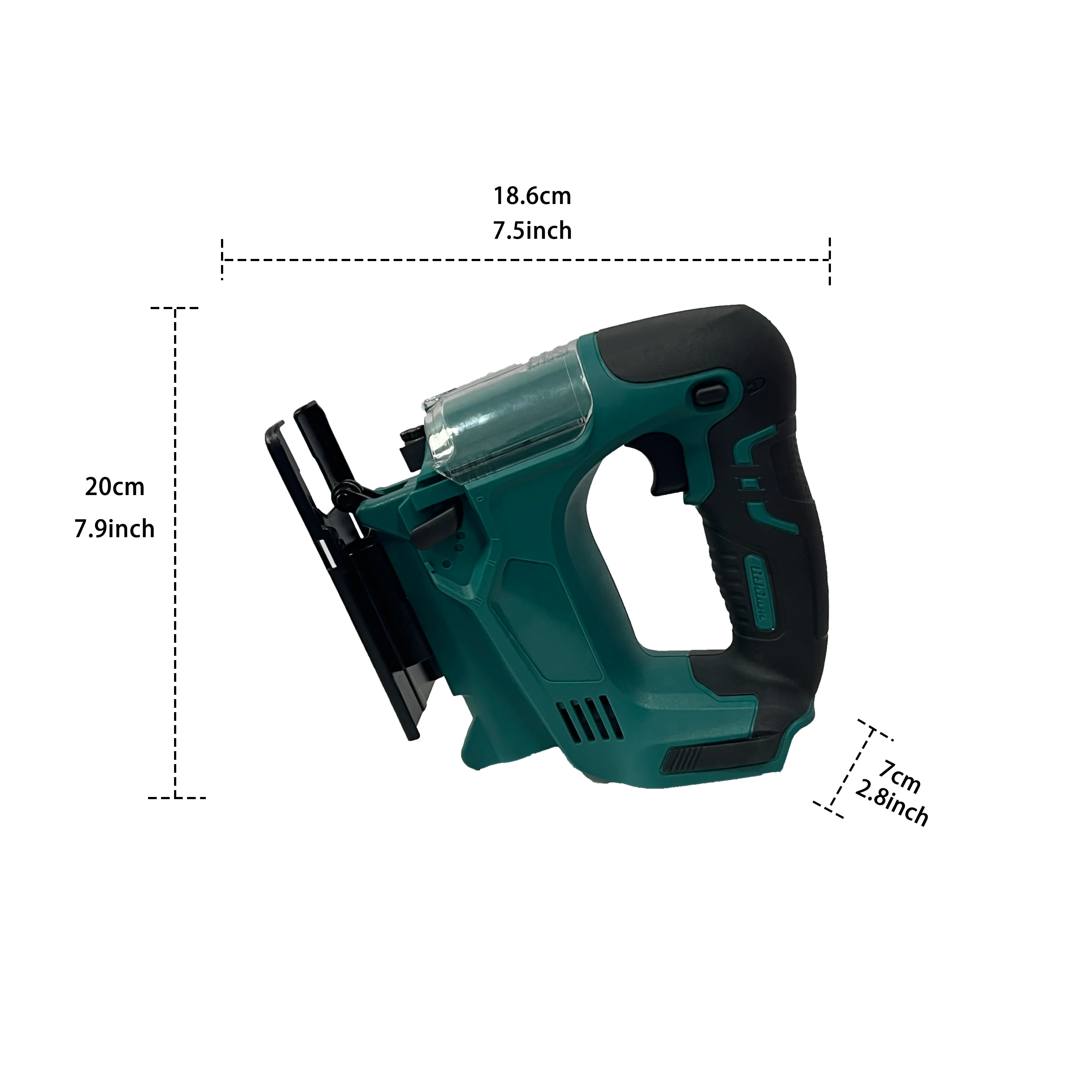 LYUWO Литиевая Электрическая Изогнутая Пила Универсальная Режущая Прокрутка Для