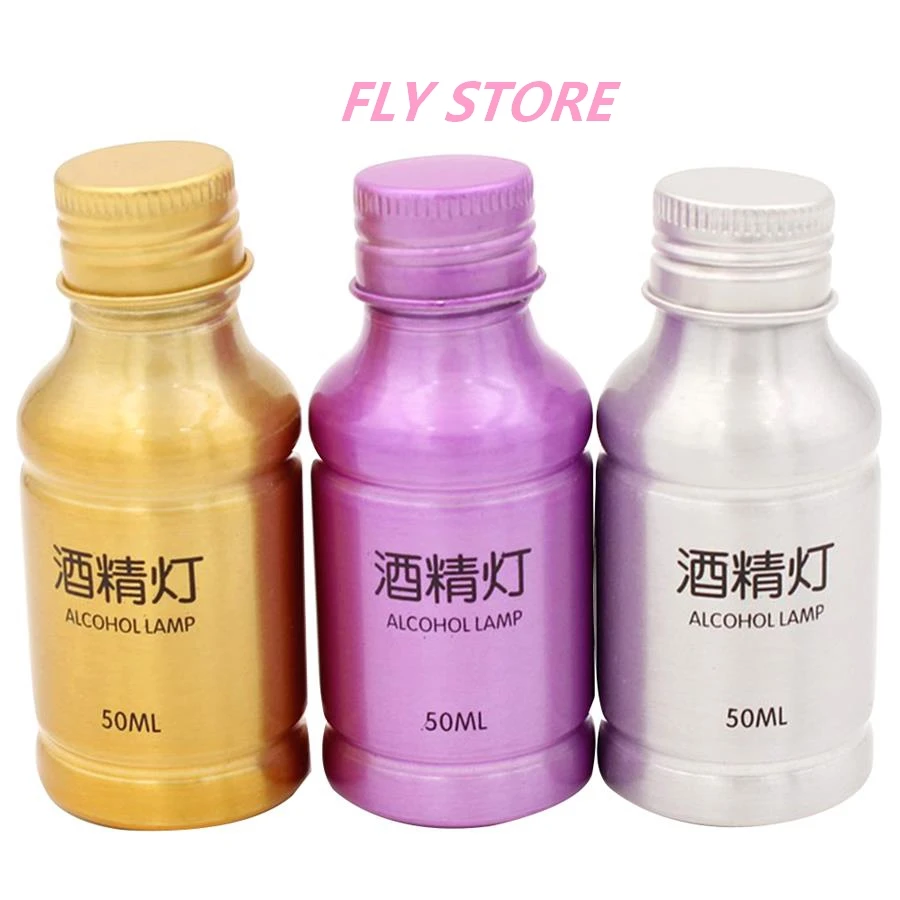 

50ML Dental Alcohol Burner Lamp Aluminum Alloy Alcohol Lamp Lab Heating Supplies for Dental item tool