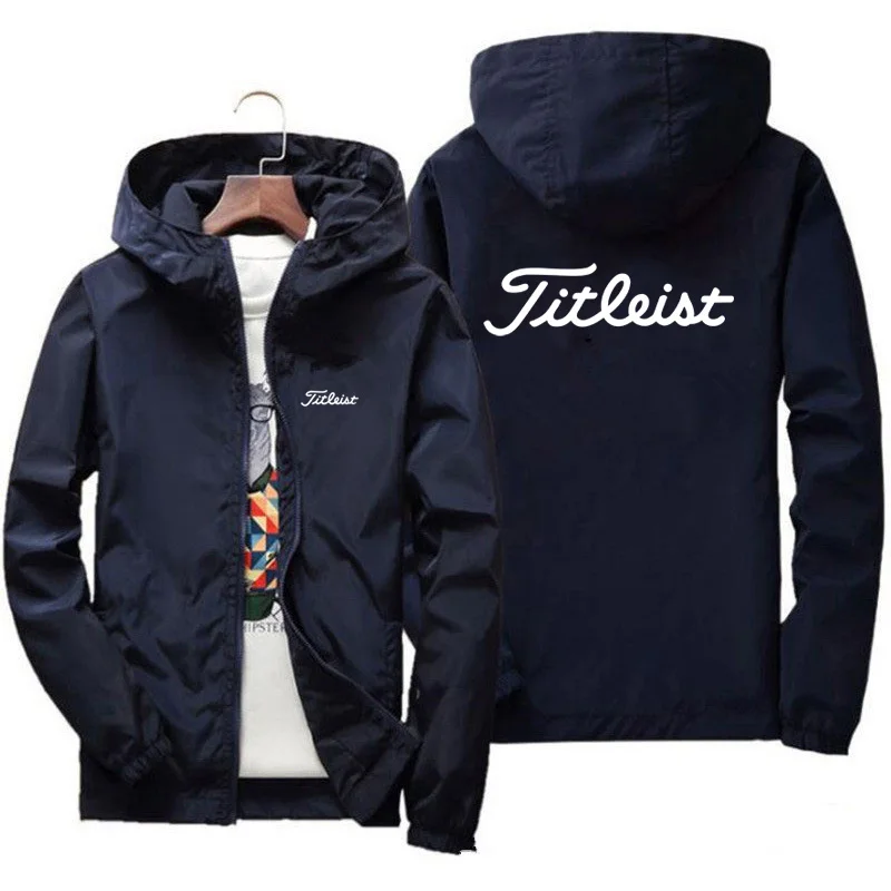 

Golf New Jacket Men's Top Jacket Men's Fashion Outdoor Clothing Windbreaker Hoodie Thin Hooded Coat Male Jacket Brand Tops S-4XL