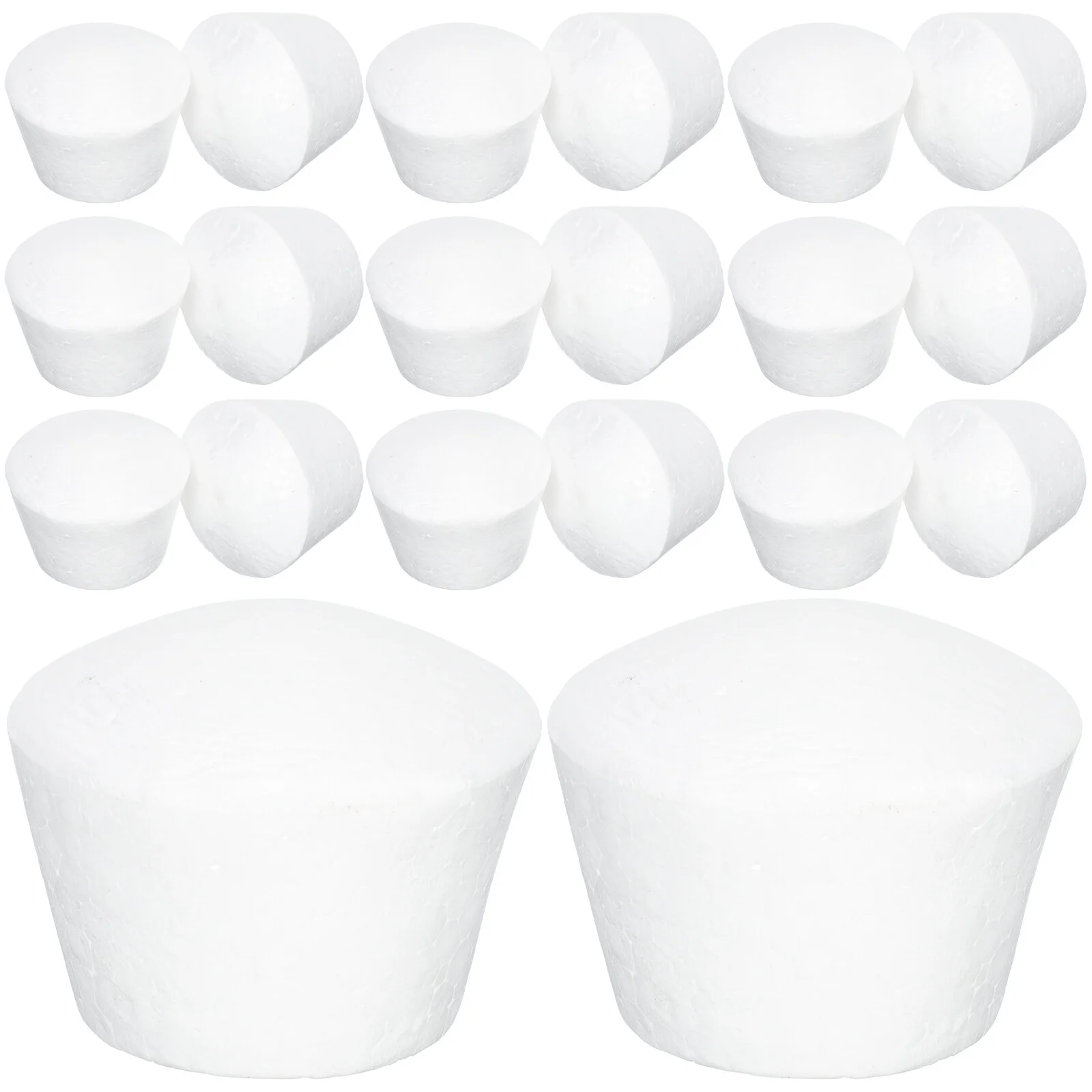 

20pcs Foams Cupcakes Foams Cake DIY Craft Muffin Cupcake Decorating Practice Models