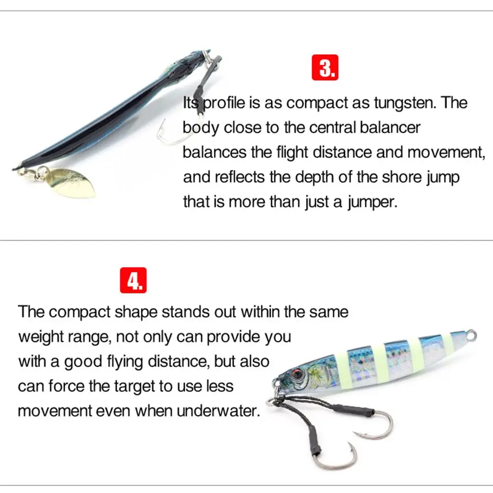 Металлическая рыболовная приманка 40 г 75 мм |