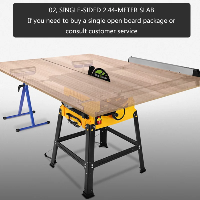 10 Inch Portable Woodworking Table Saw 1800w Electric Saw Electric Sliding Sliding Table Saw Woodworking Cutting Machine Tool