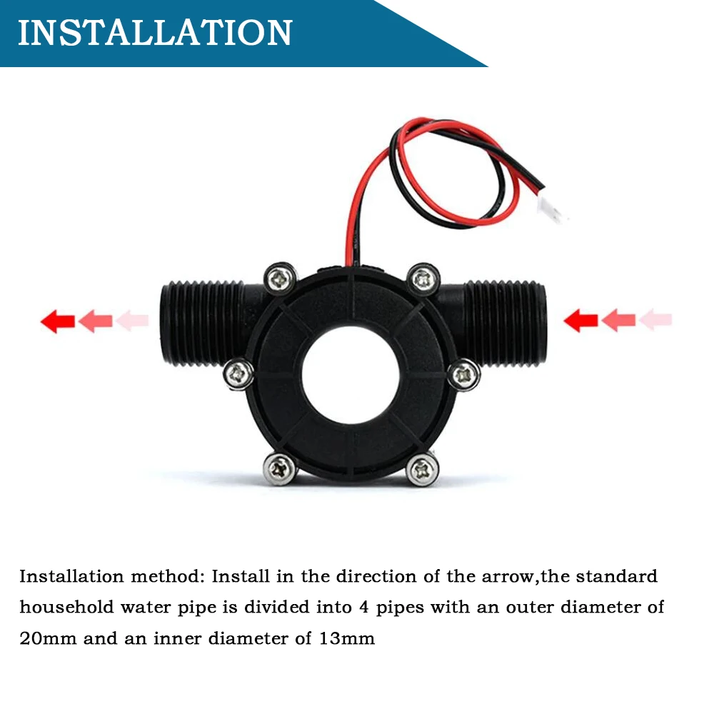 Микро-гидрогенератор 5 В 12 0-80 в