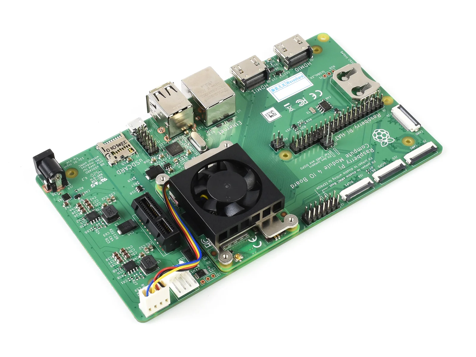 Специальный вентилятор охлаждения 3007 для компьютерного модуля Raspberry Pi 4 см с