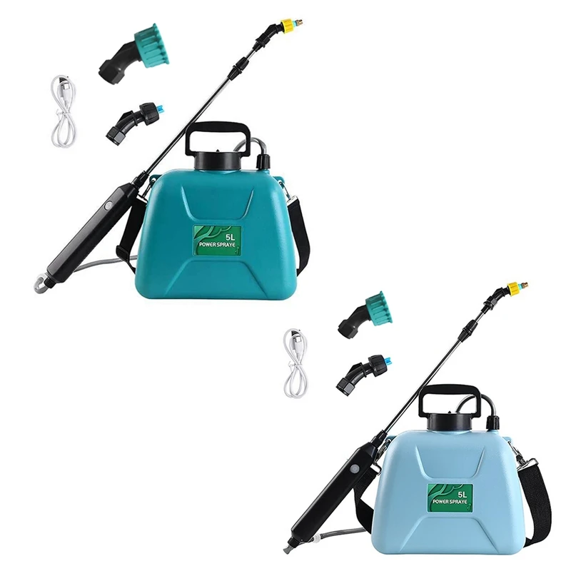 

SEWS-5L Electric Sprayer Automatic Atomization Plant Sprayer Gardening Irrigation Sprinkler Shoulder Type Watering Can