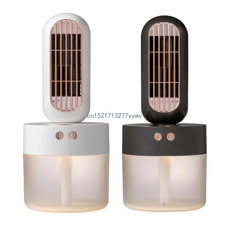 

Персональный USB-вентилятор водяного охлаждения, супер тихий, для увлажнителя с ночным светом F