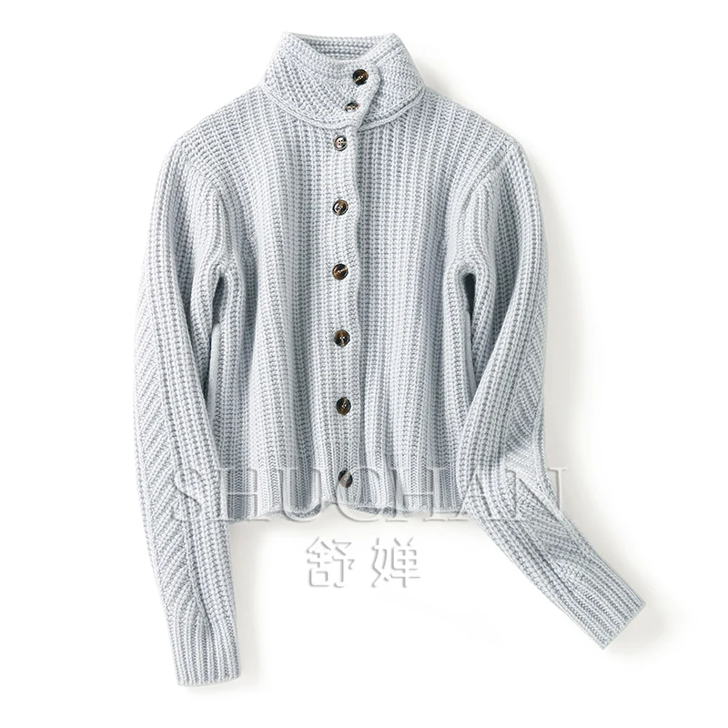 Рисунок 4 - Женский кашемировый свитер с воротником-стойкой