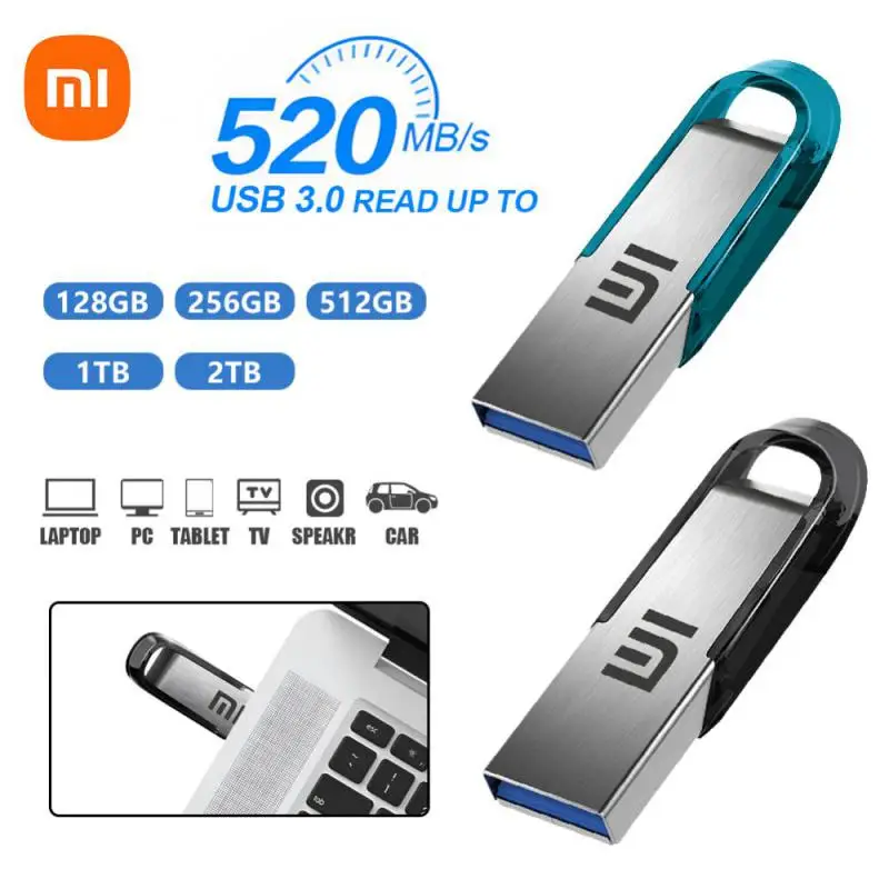 Новый USB-накопитель Xiaomi высокоскоростной флэш-накопитель 2 ТБ 1 USB 3. 0