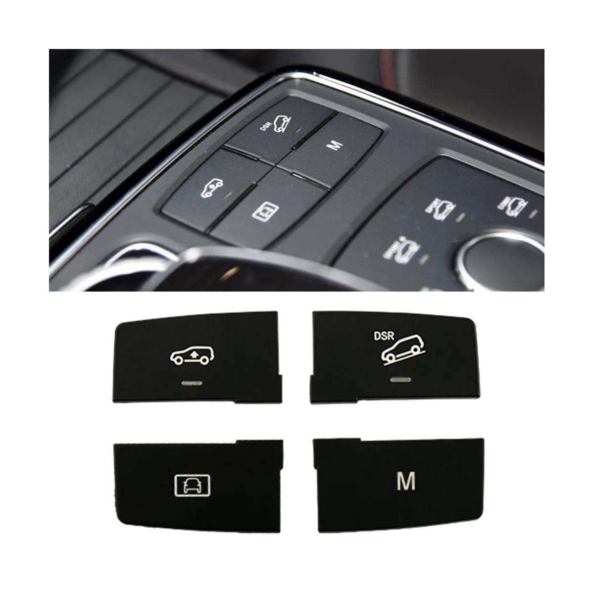 

1669051351, автомобильная вспомогательная кнопка переключения передач, Многофункциональная кнопка для Mercedes-Benz ML GL GLE W166 W292