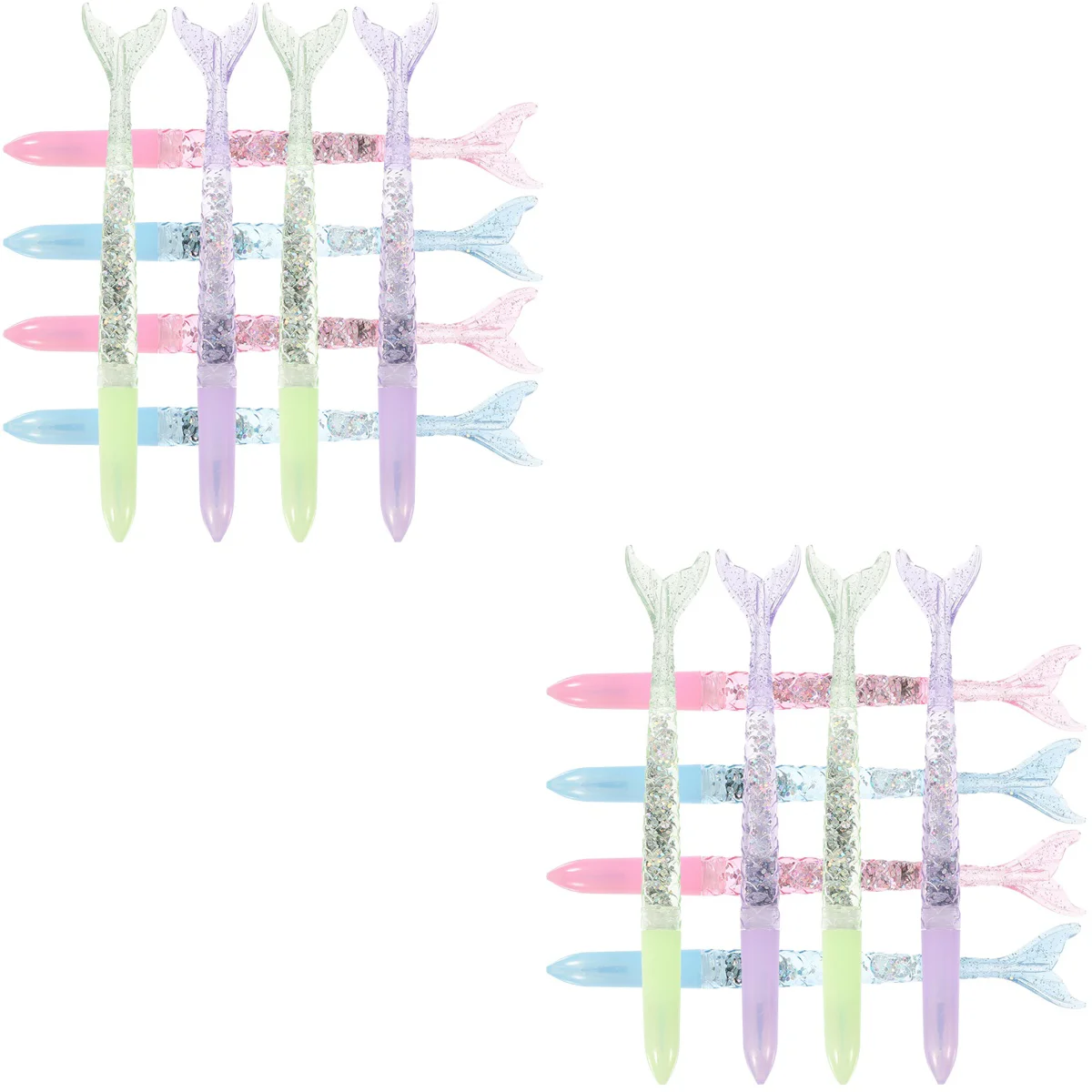 

16 Pcs Gel Pen Mariposas Decorativas Para Pared Kids Pens Adorable Japanese Korean Mermaid Ink Abs Lovely Writing Child