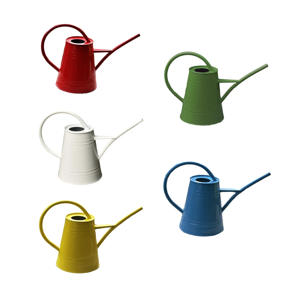 

Watering Can with Handle Flower Succulent Pot Long Mouth Plant Horticulture Indoor Outdoor Irrigation Vegetable Growing