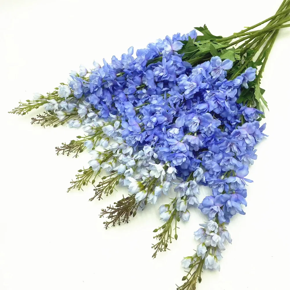 Искусственная цветочная ветка Larkspur 100 см