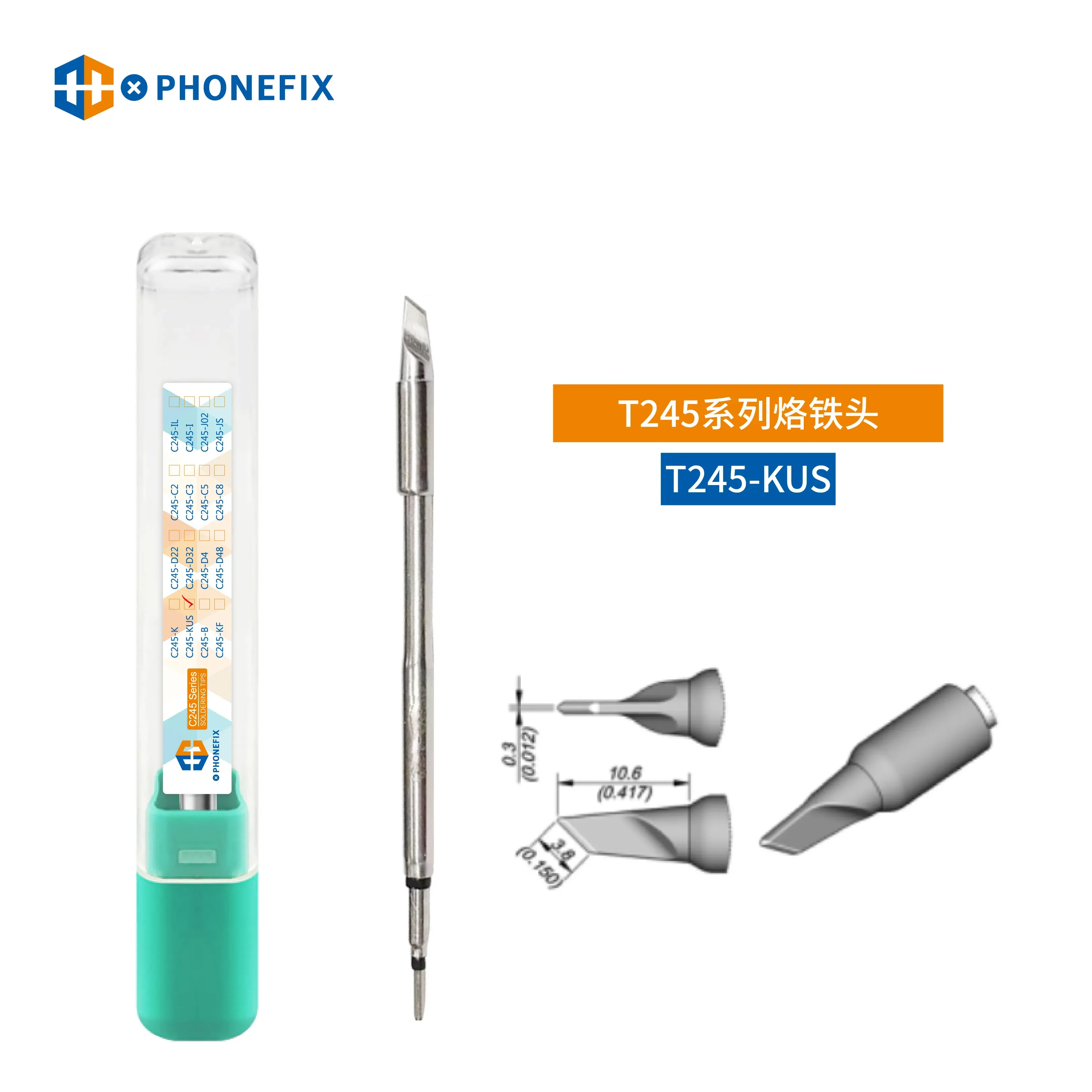 

Многотипные наконечники для паяльника OEM C245, Быстрое нагревание, C245-907/911/786/032/C3/C5/C8 C245-C2/D4/K для сварочных станций, инструменты