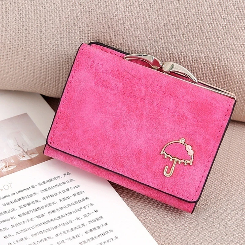 

Women's Wallet Short Women Coin Purse Wallets For Woman Card Holder Small Ladies Wallet Female Hasp Mini Clutch For Girl