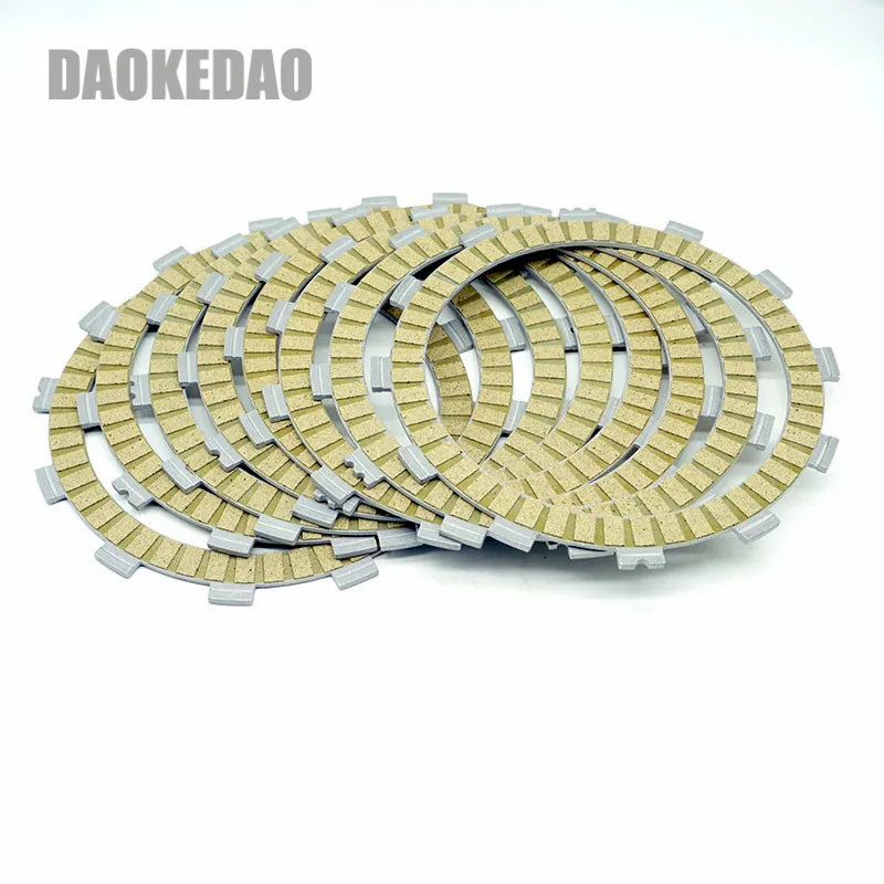 

Для Yamaha Virago XV920 81-83 XV1000 XV1100S 84-99 Drag Star V-Star XVS1100 99-09 Комплект фрикционных дисков сцепления, 8 шт.