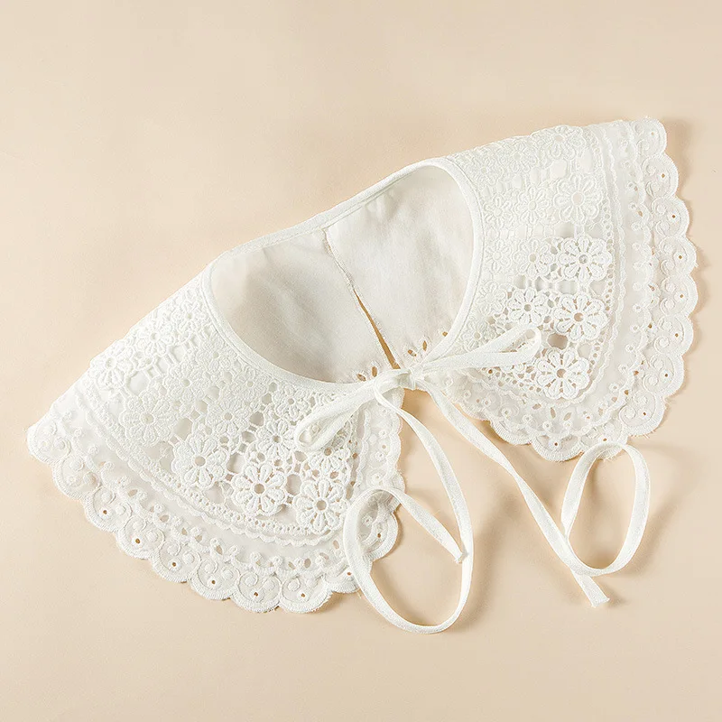 

Ажурный фальшивый воротник, женское трехслойное платье, женская рубашка, декоративная рубашка со съемными воротниками