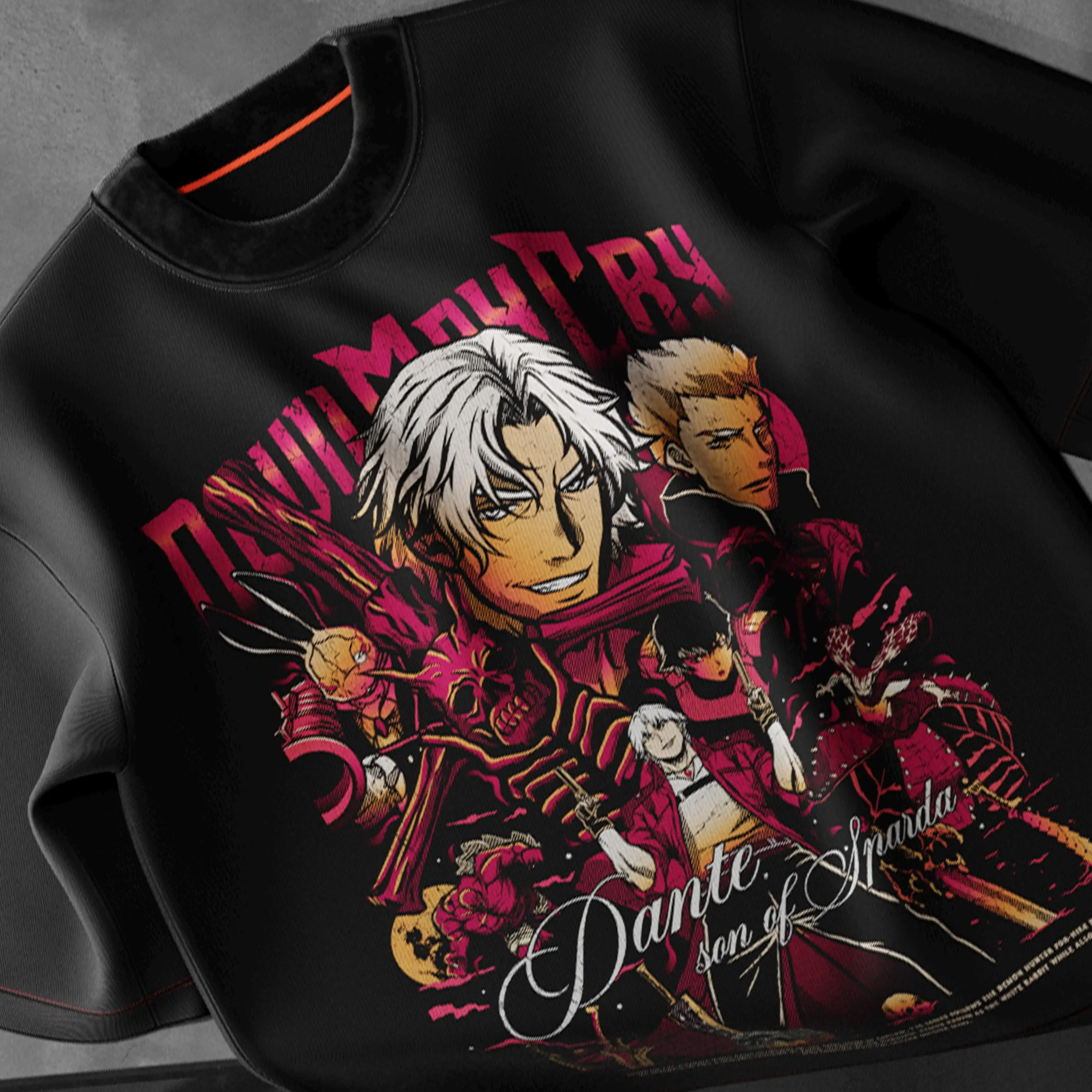 Фото Унисекс футболка Dante Shooting DMC Premium, унисекс футболка May Cry DMC3 Premium №1