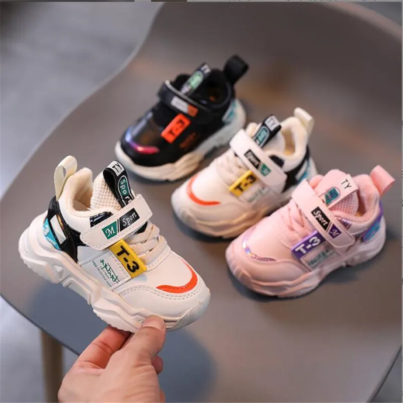 

Size 21-30 Children's Casual Warm Sneakers for Boys and Girls Unisex Breathable Toddler Shoes Girl Children Shoes Baby Sneakers
