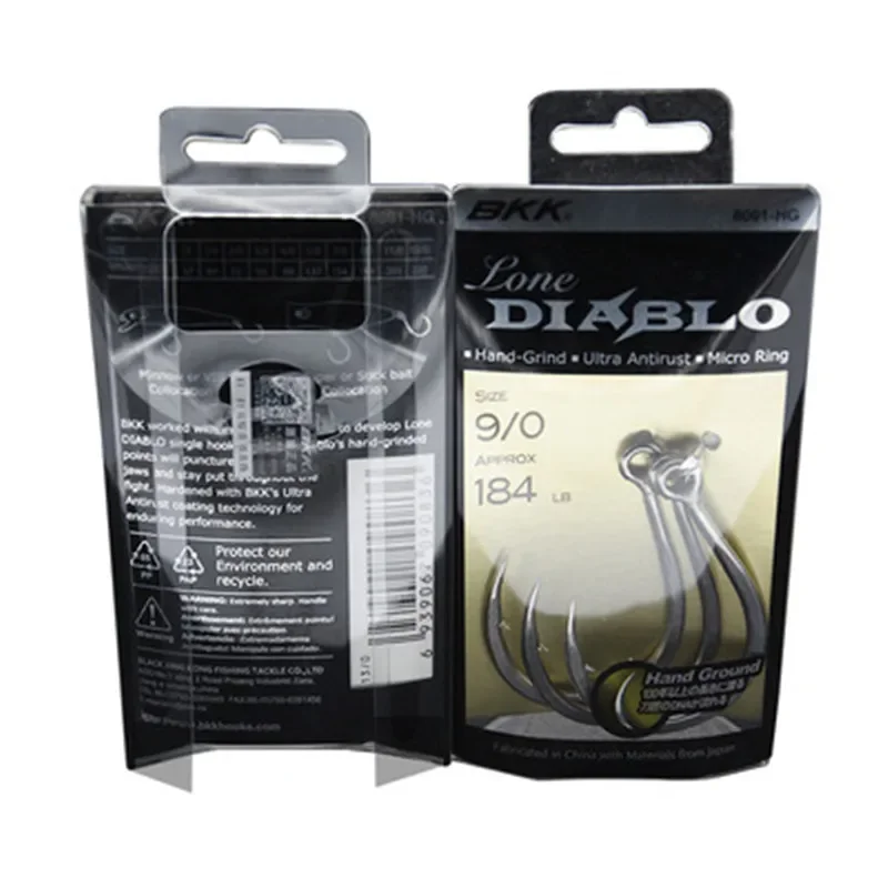 BKK Одиночная блесна для диабло одинарный рыболовный крючок из