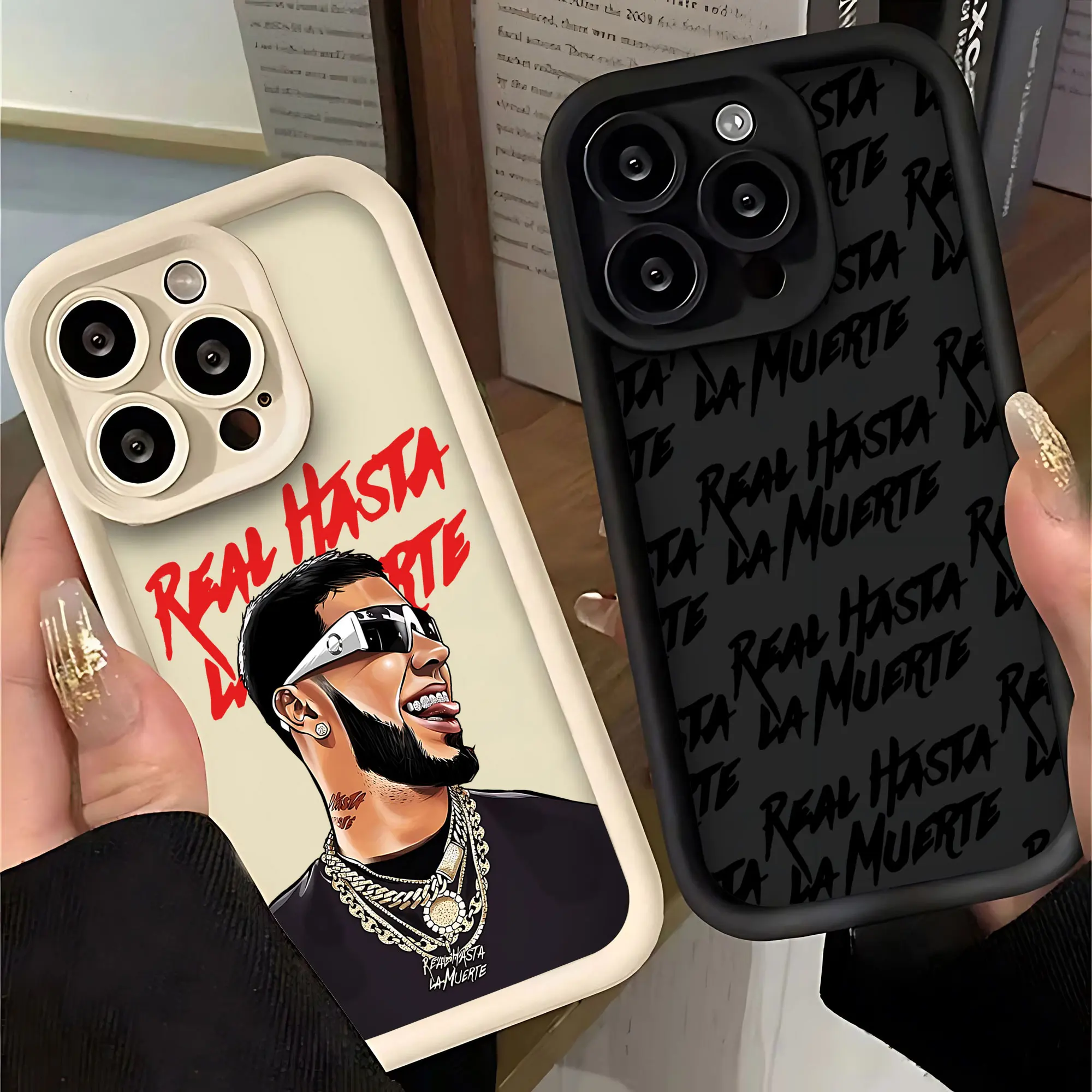 Чехол для телефона Anuel AA Rapper Hot Samsung S25 S24 S23 S22 S21 S20 Note 20 FE Plus Ultra 4G 5G мягкий