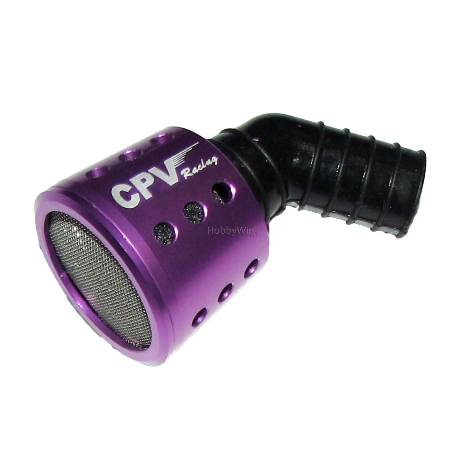 Фиолетовый Алюминиевый конический воздушный фильтр 1/10 для Nitro двигателя