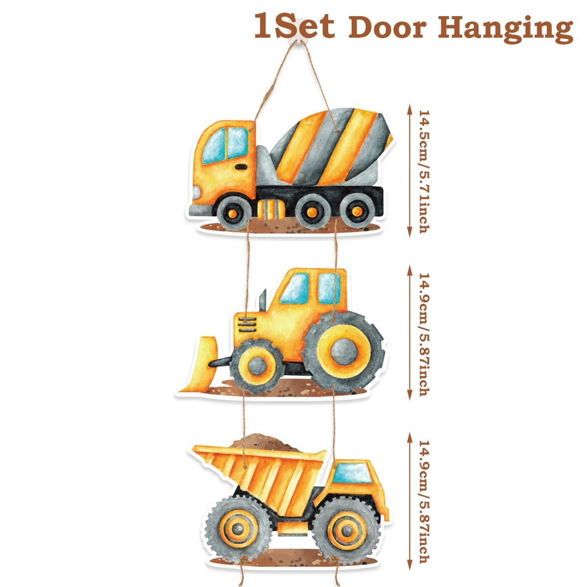 

Баннерные гирлянды QIFU для детского праздника