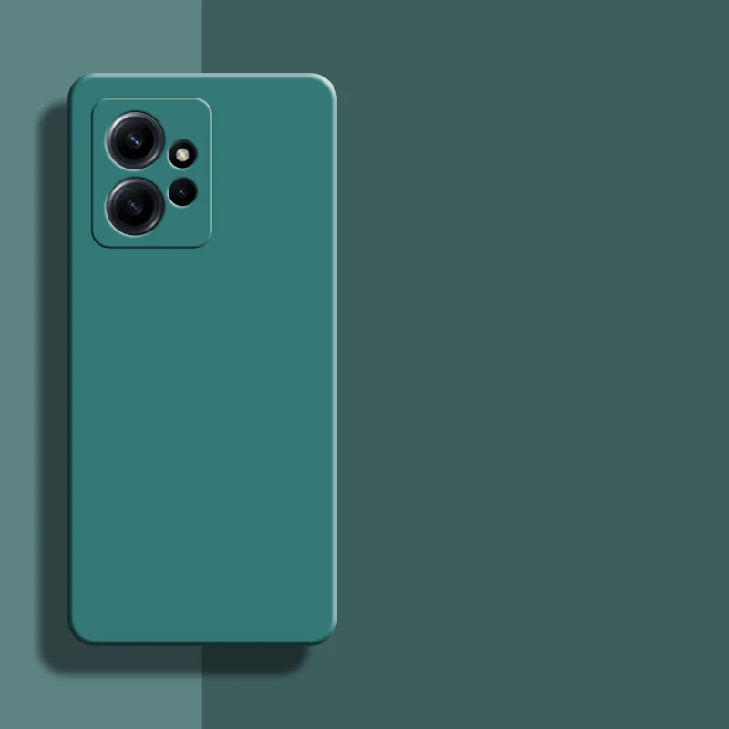 For Xiaomi Redmi Note 12 Global Case 6.67 inch Original Liquid Silicone Bumper For Redmi Note 12 4G Cover Redmi Note 12 Pro Plus
