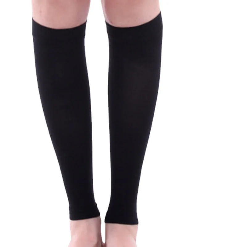 Cross border calf sock sleeves with high elasticity compression and shaping exercise protection,calf pressure socks