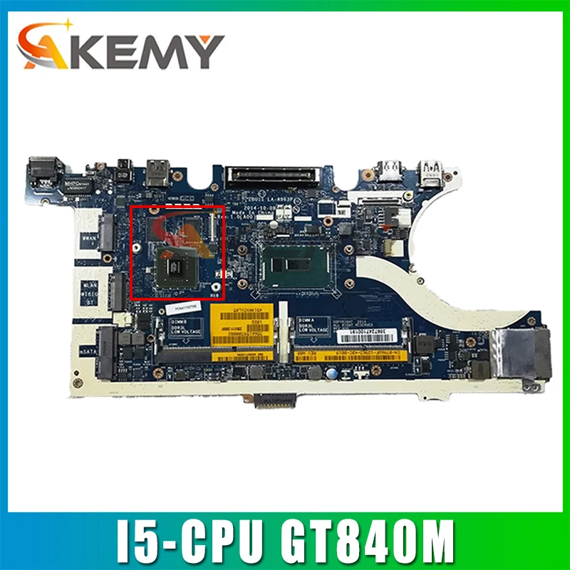 

Материнская плата Akemy E7450 для ноутбука DELL Latitude 7450, E7450, материнская плата для ноутбука ZBU11, фотосессия/5300U, GT840M