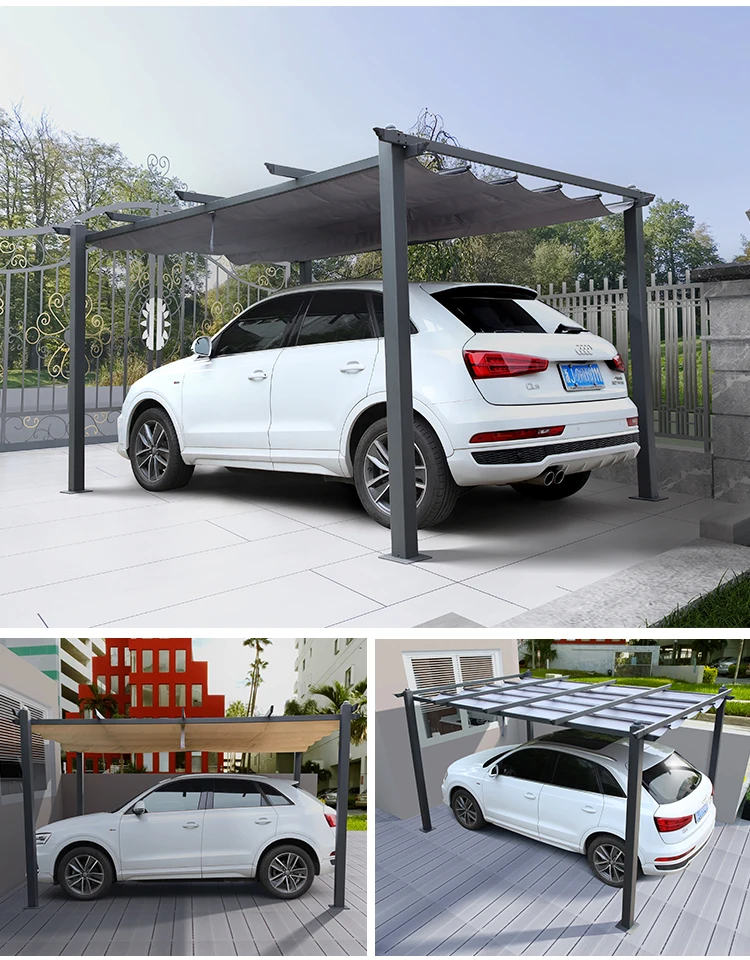Наружный дневной солнцезащитный автомобильный навес рама из алюминиевого