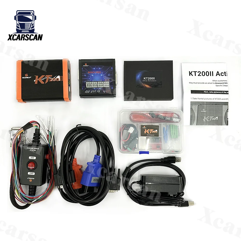 Программатор KT200 II ECU тюнинг микросхем KT200II новое Gen2 поддержка DTC OBD/BOOT/BDM/JTAG
