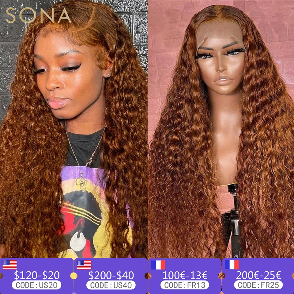 Ed Curly Lace Front Wig 13x6 Hd Transparent Lace Frontal Human Hair Wigs For Women Pre Plucked