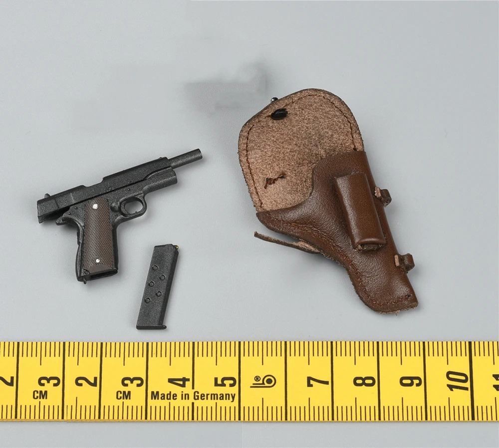 

In Stock 1/6th QORANGE QOTOYS QOM-1020 C Hero Series Brave In Triangle Hill Pistol M1911 Holster Model Can Suit Doll Action