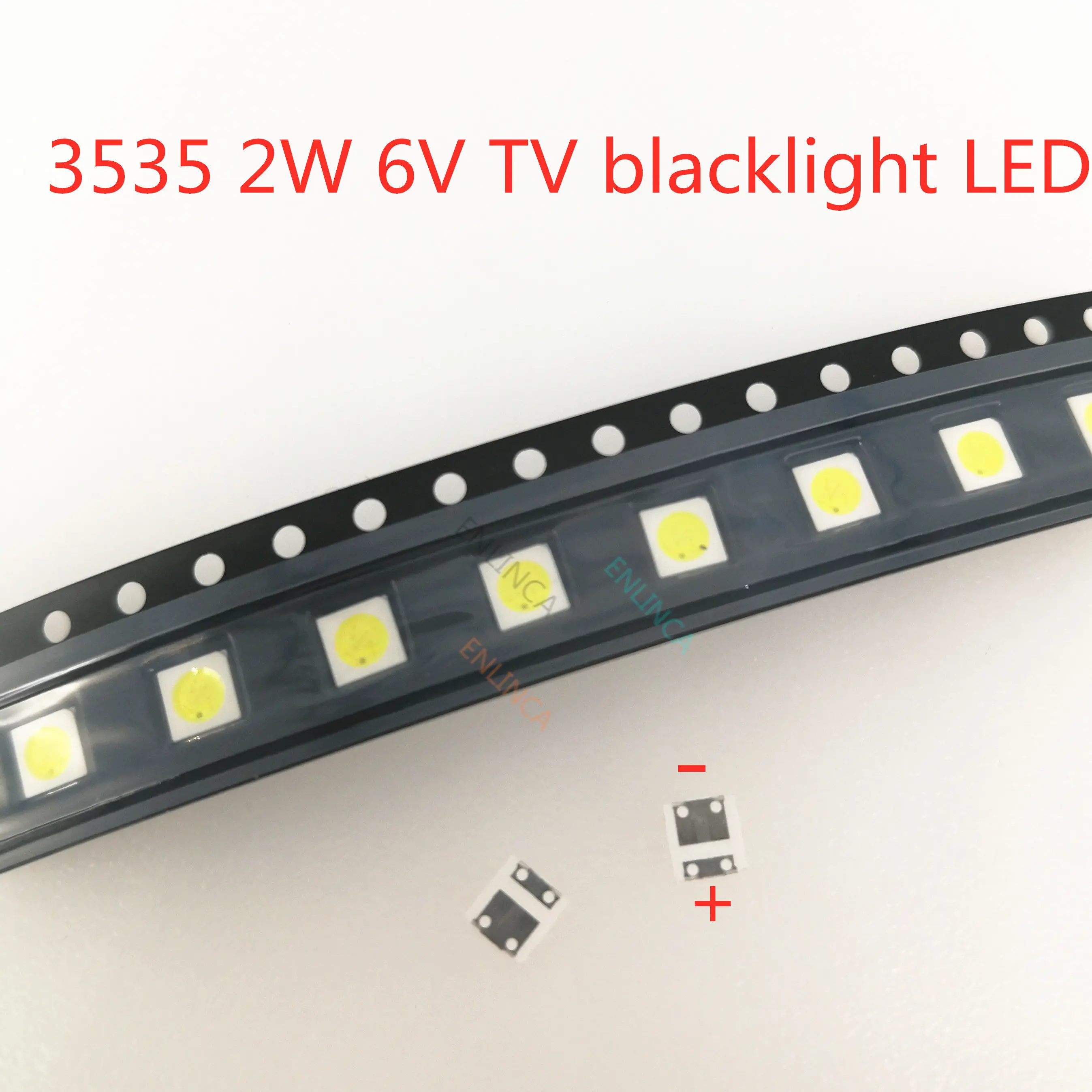 

200PCS For LG LATWT391RZLZK SMD LED 3535 6V Cold White 2W For TV/LCD Backlight TV Application