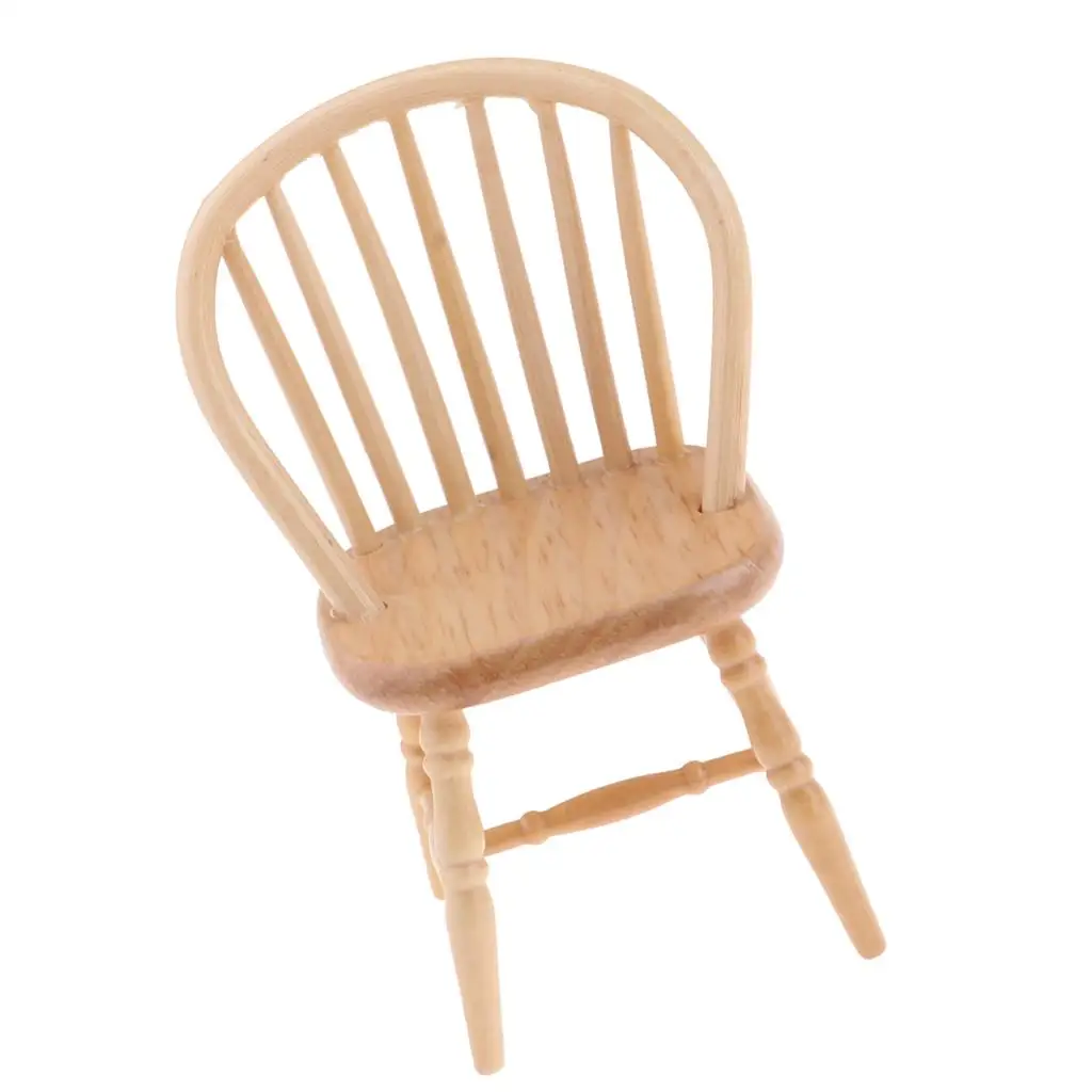 

Деревянная обеденная миниатюра для кукольного домика: 12 шкал, аксессуары для любых комнат, украшения