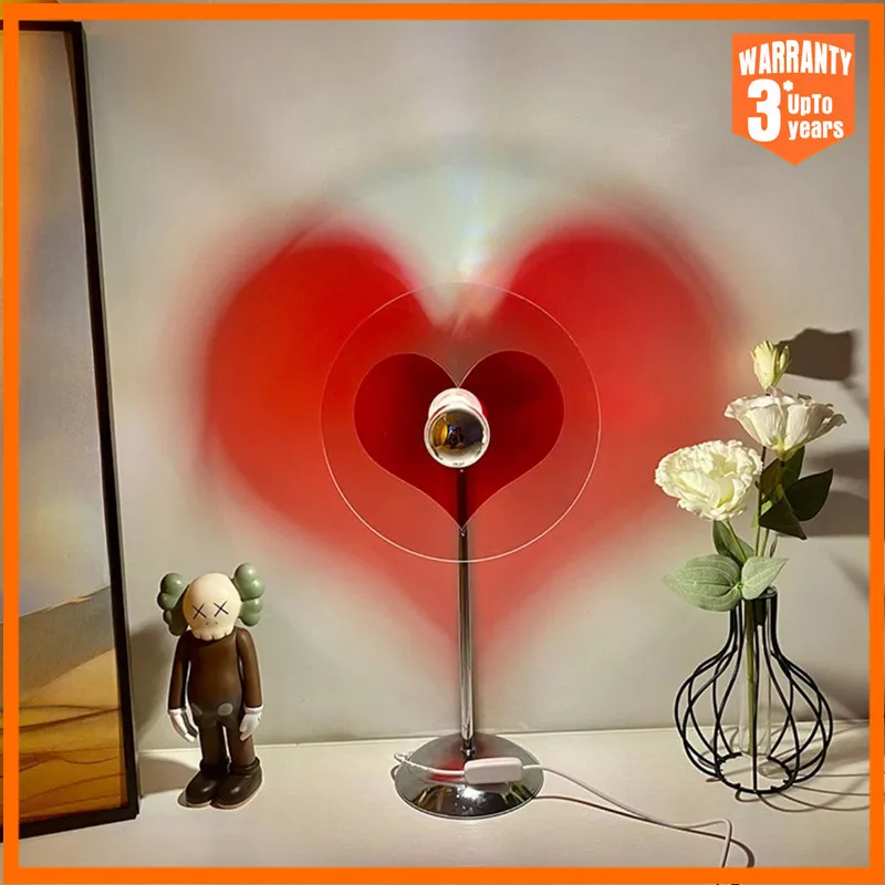

Xiaomi LED Desk Lamp USB Love Night Light Desktop Decorative Lamp Bedroom Bedside Living Room Lamp Live Atmosphere Lamp