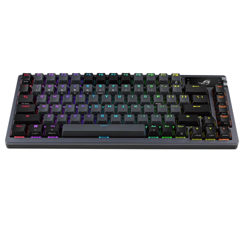 Asus ROG Azoth Gaming Keyboard USB 2.0/BT 5.1/RF 2.4GHz Connectivity OLED Display PBT Original Top-level NX Mechanical e-Sports