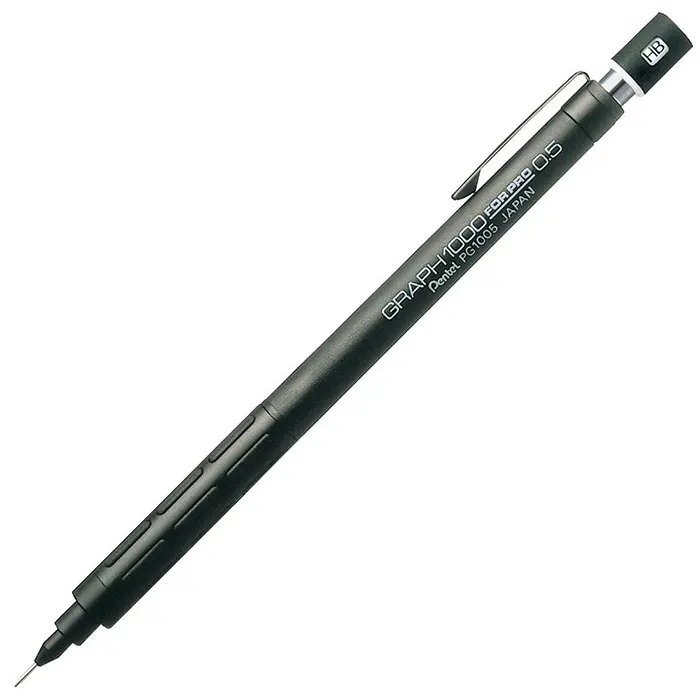 

Механические карандаши Pentel Graph 1000 0,3/0,5/0,7/0,9 мм
