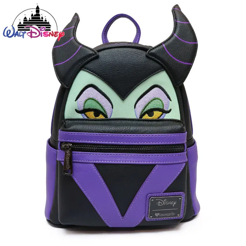 Disney Witch Original New Women's Backpack Luxury Brand Mini Backpack Cartoon Fashion 3D Women's Bag Girls' Leisure Backpack