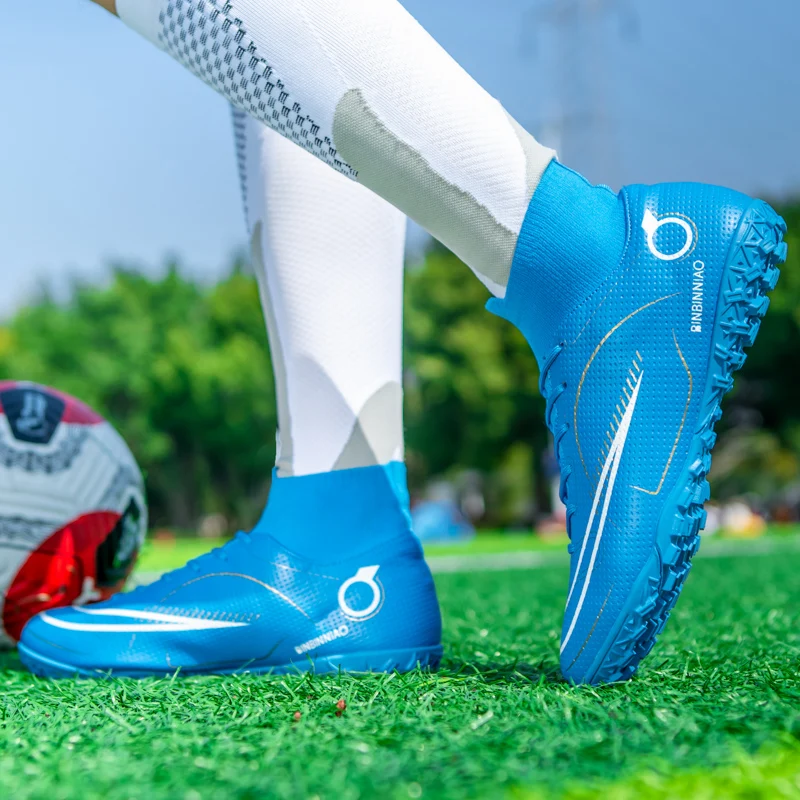 Zapatos de Fútbol Transpirables, Zapatillas Antideslizantes, Botas para Exteriores, Hombre, Niño, Mujer0088