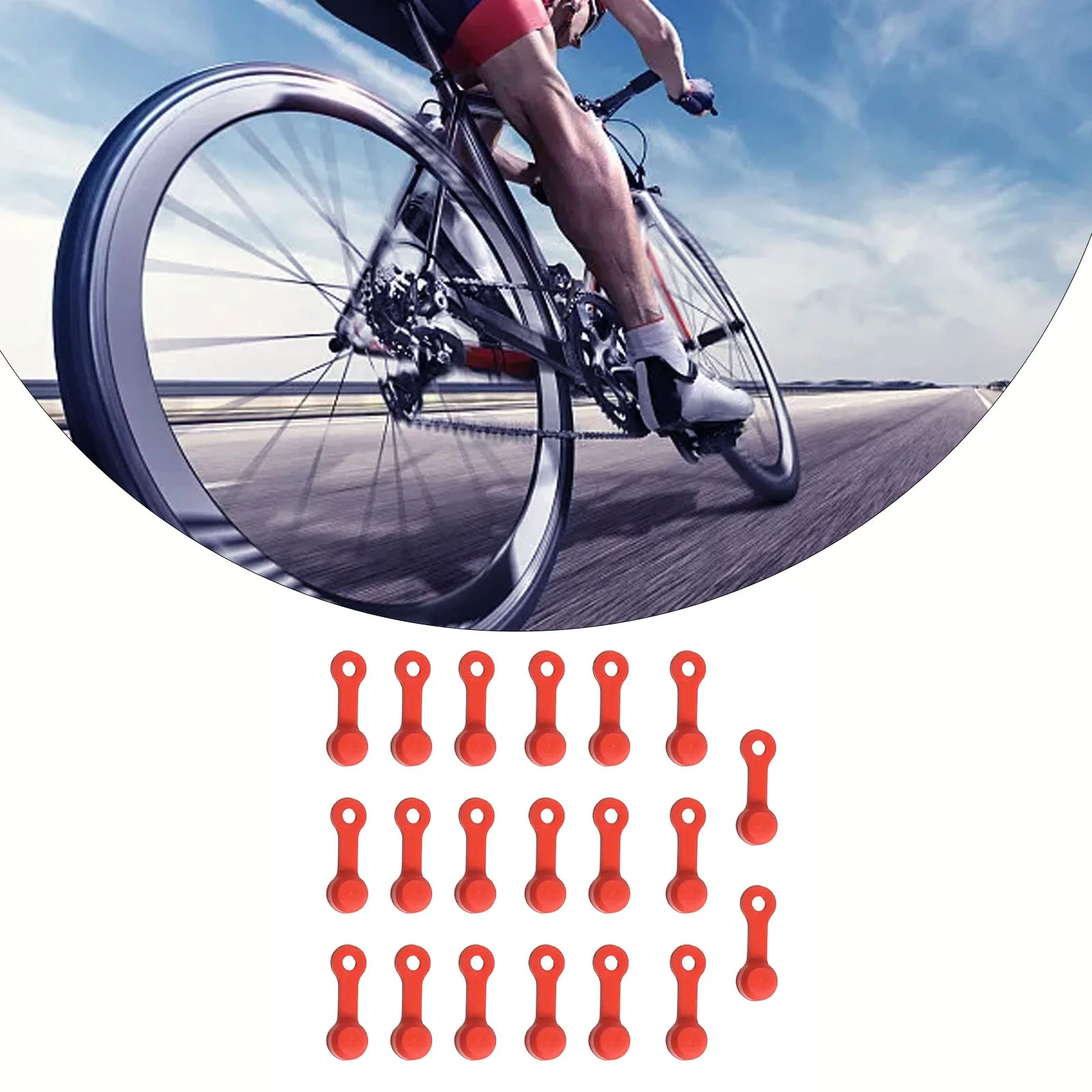 Велосипедный гидравлический тормозной колпачок для прокачки сосков 20 шт.